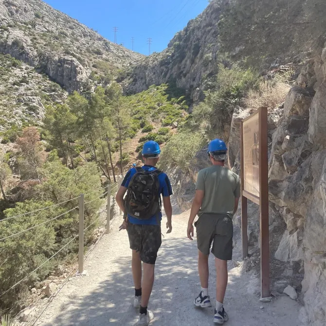 Caminito del Rey bij Malaga