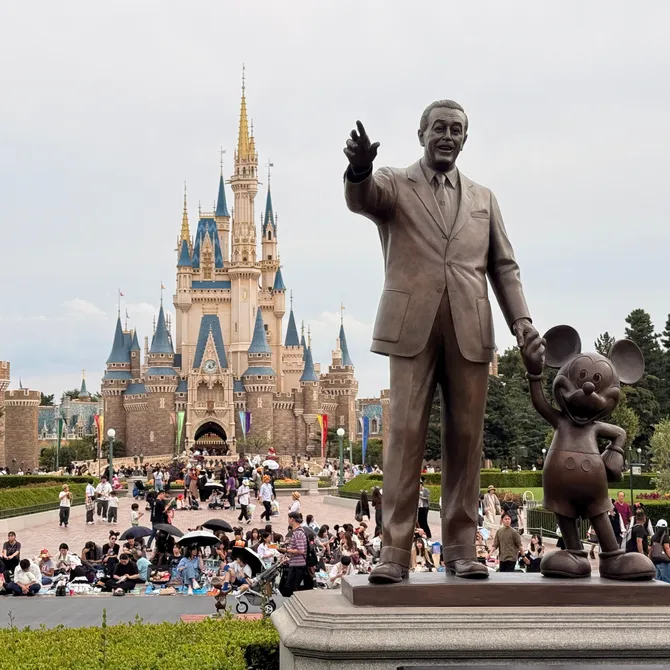 Disney Kasteel Tokyo Japan