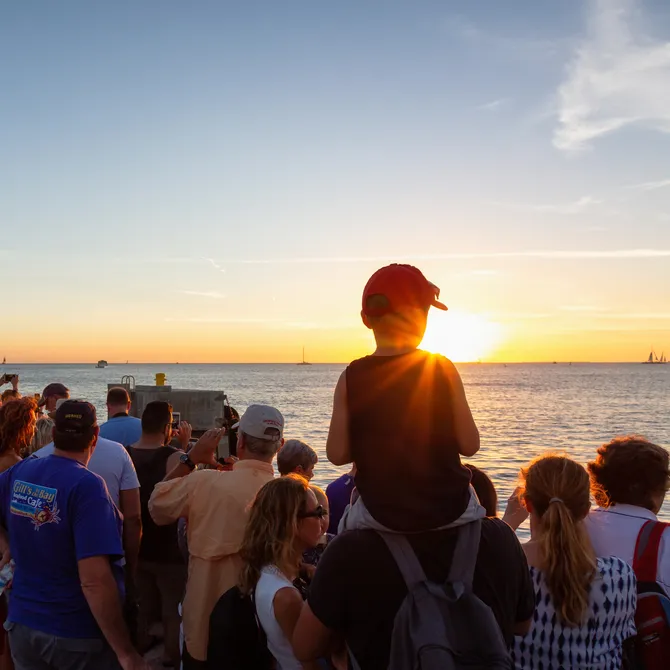 Zonsondergang in Key West