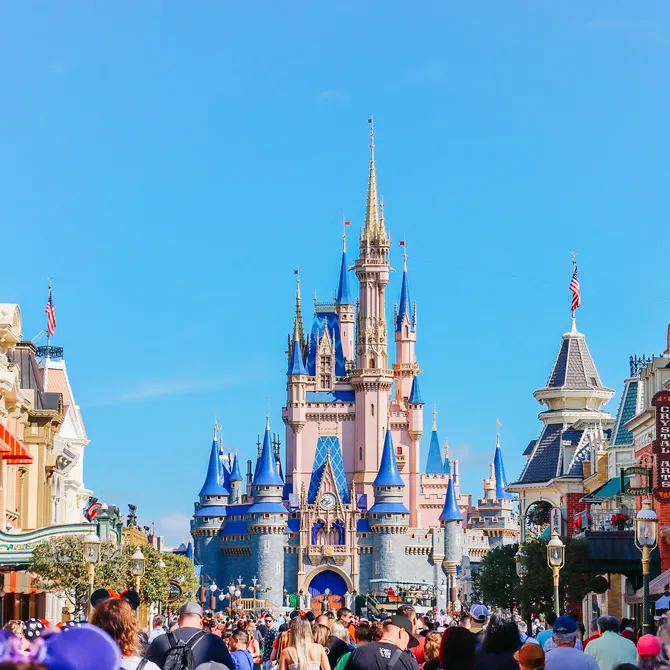 Main Street USA in Magic Kingdom, Orlando