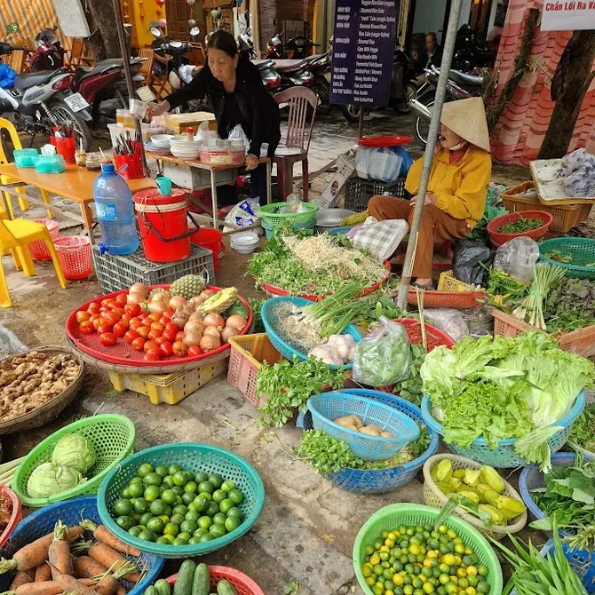 Markt in Hoi An, Vietnam