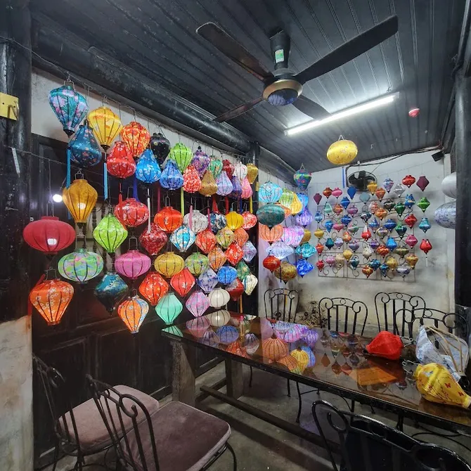 Lampionnen maken in Hoi An