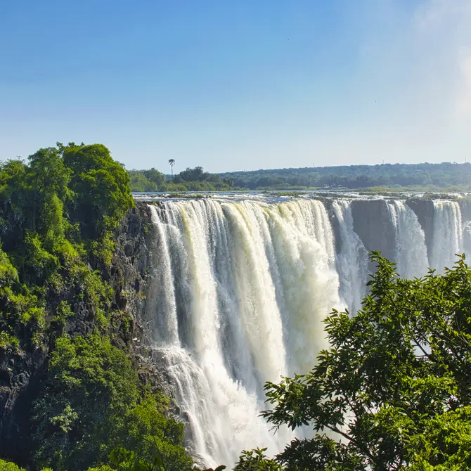 Victoria Falls in Zimbabwe