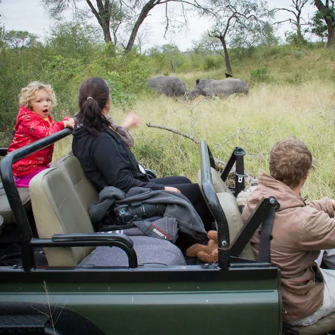 Umkumbe Safari lodge met kinderen