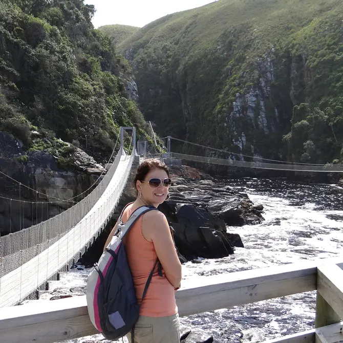 Reisspecialist Astrid in Tsitsikamma National Park