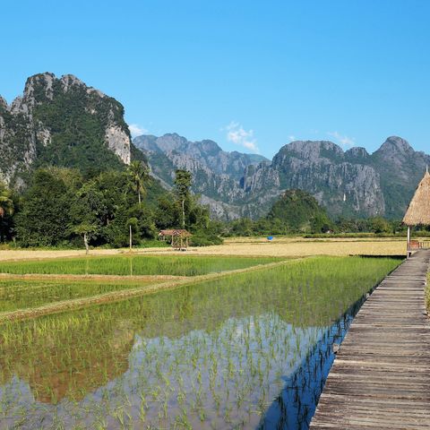 Familiereis Laos