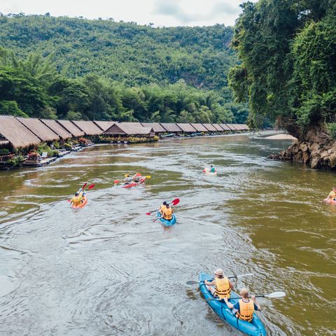 Jungle Rafts, River Kwai