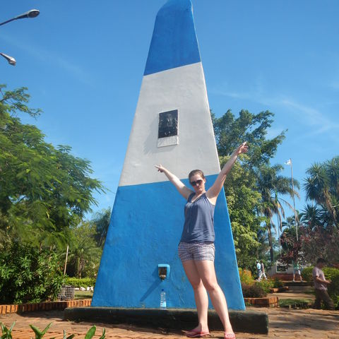 Drielandenpunt Iguazu watervallen