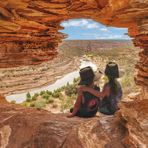 Kids in Kalbarri National Park