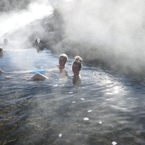 Warmwaterbron in de Atacamawoestijn