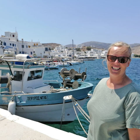 Gezinsreizenexpert Ilona op Tinos