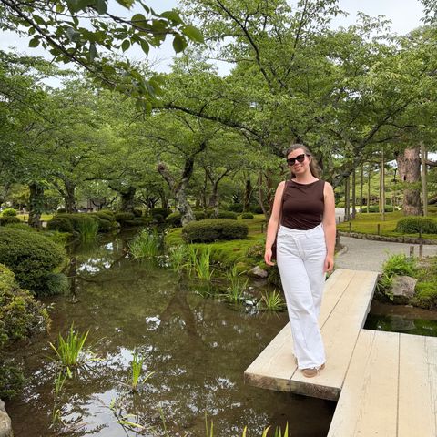 Japanse tuin in Kanawaza