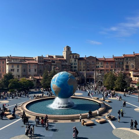 Fontein Disney Tokyo Japan