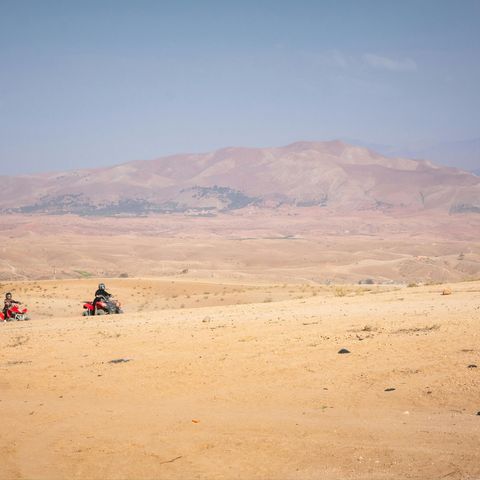Quad rijden in de Agafay woestijn