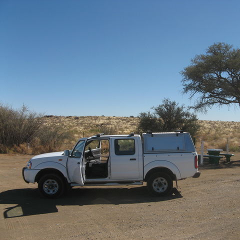 Autotruck in Namibië