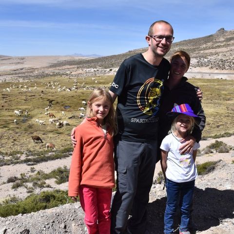 Gezinsreis Peru Chivay onderweg