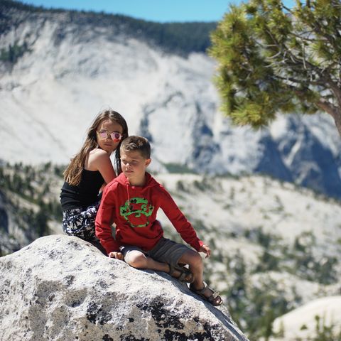 Gezinsreis West-Amerika Yosemite bergen