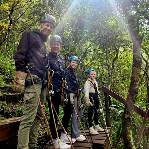 Zipline in de Magoebaskloof met het gezin