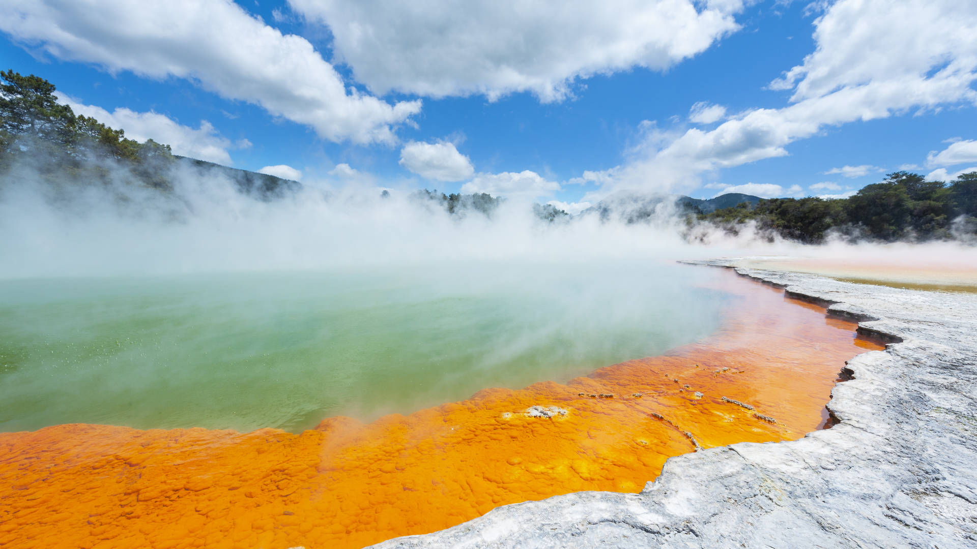 Champagne Pool, Waiotapu, nabij Rotorua