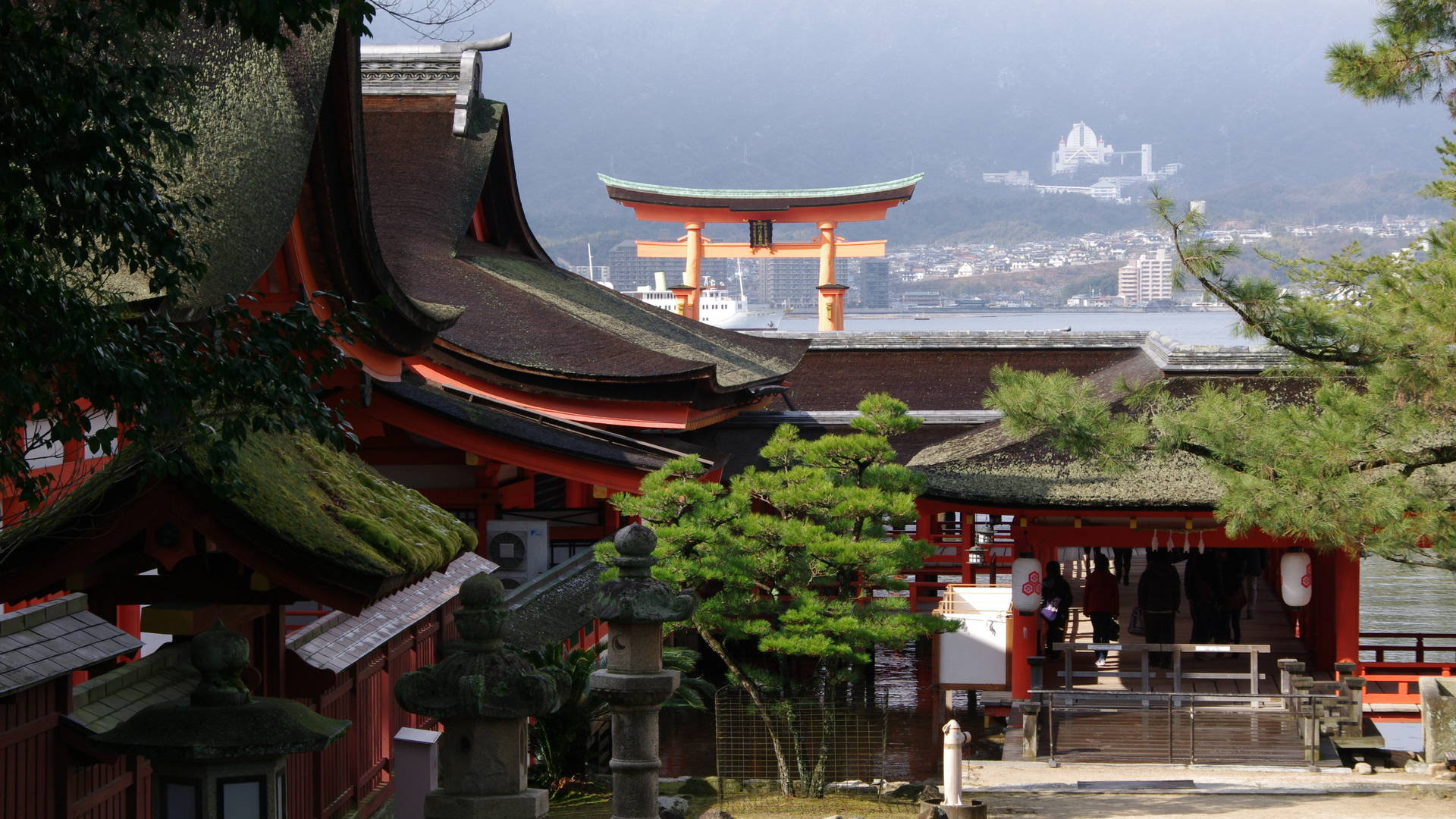 Itsukushima shrine in Miyajima