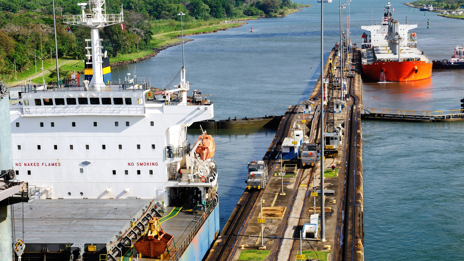 Miraflores sluis in Panama