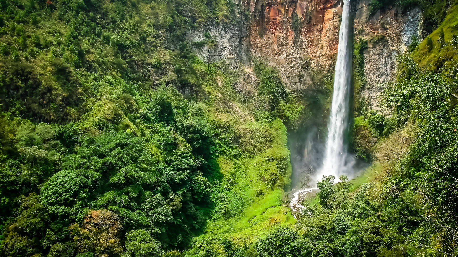 Piso waterval, Sumatra