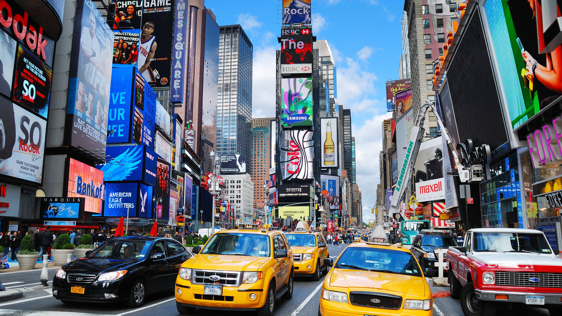 Times Square in New York City