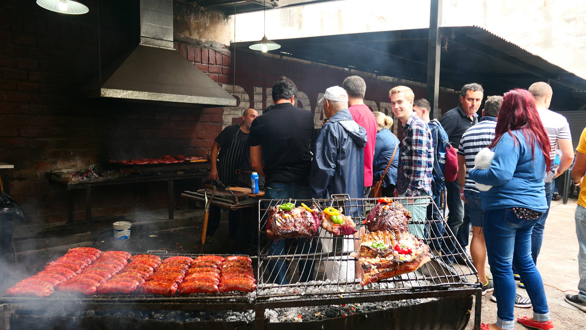 Choripan in Buenos Aires