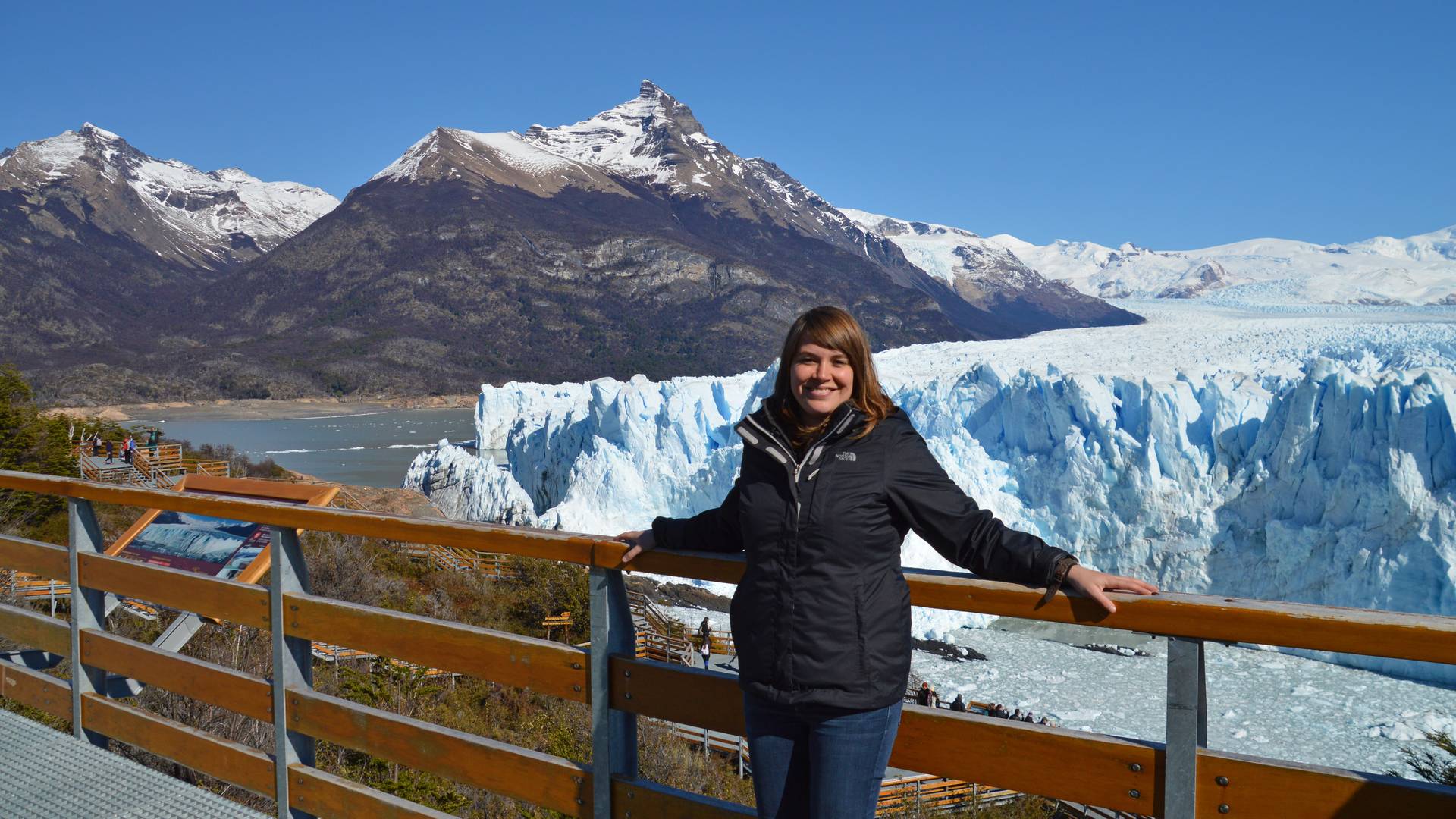 Reisspecialist Anouk bij de Perito Moreno
