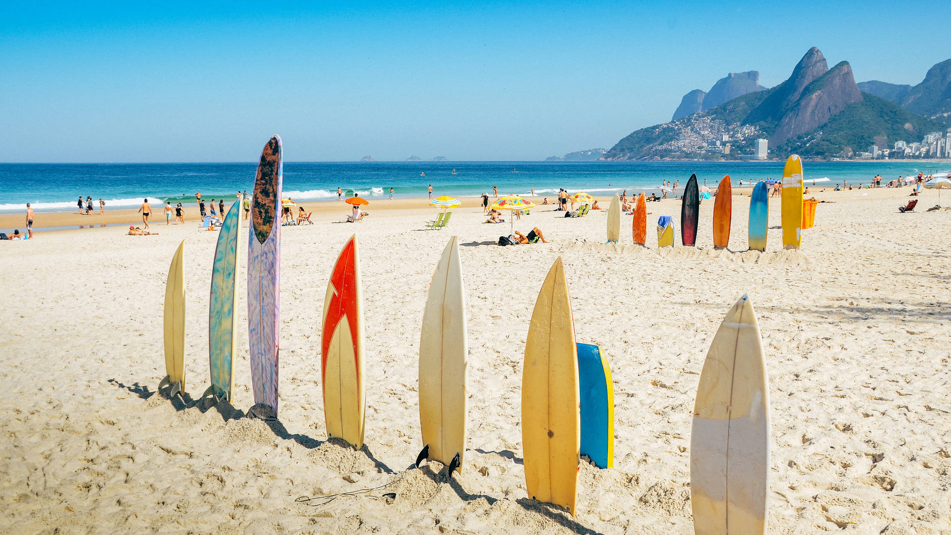Ipanema Beach in Rio de Janeiro
