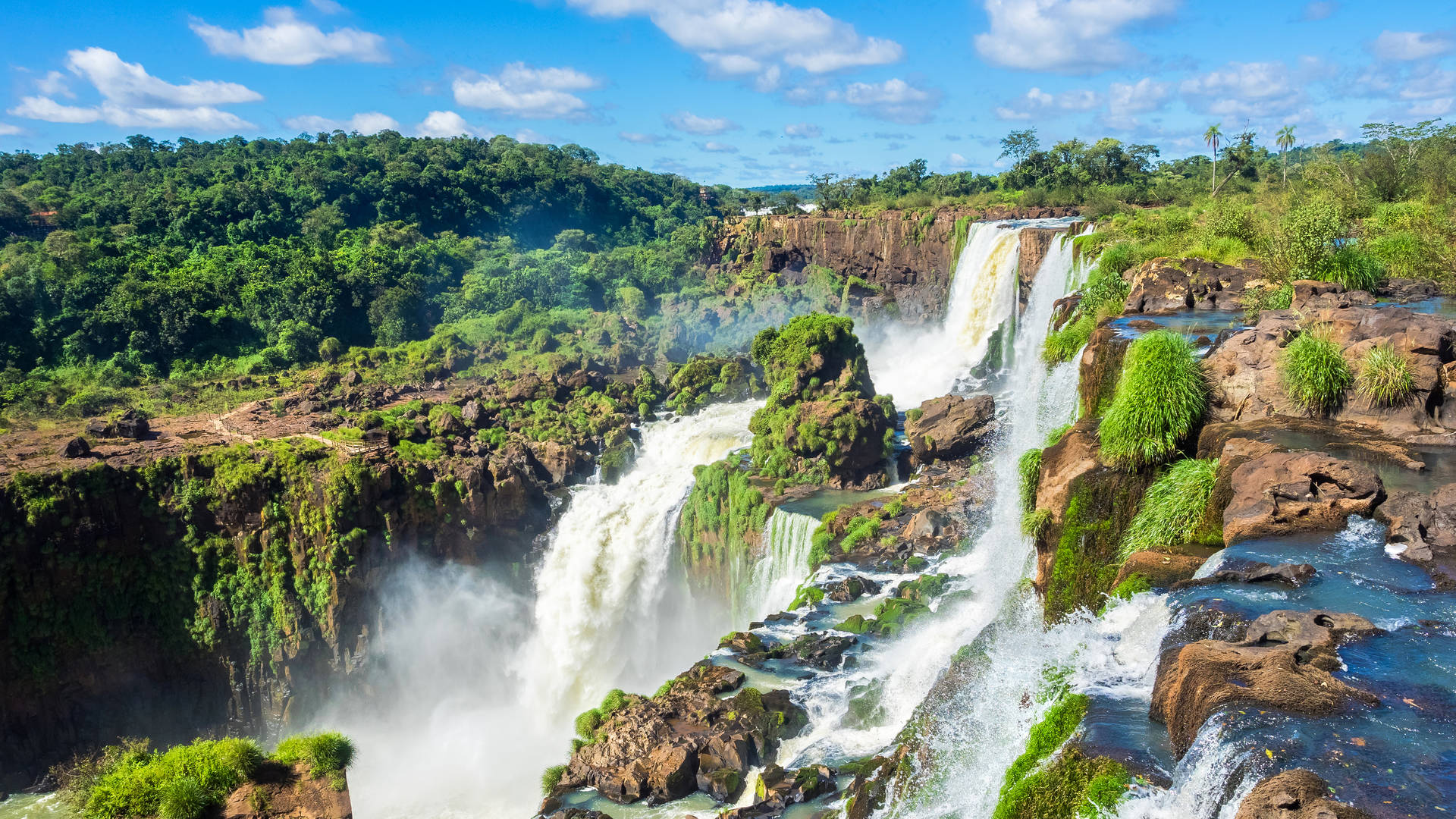 Watervallen van Foz do Iguazu