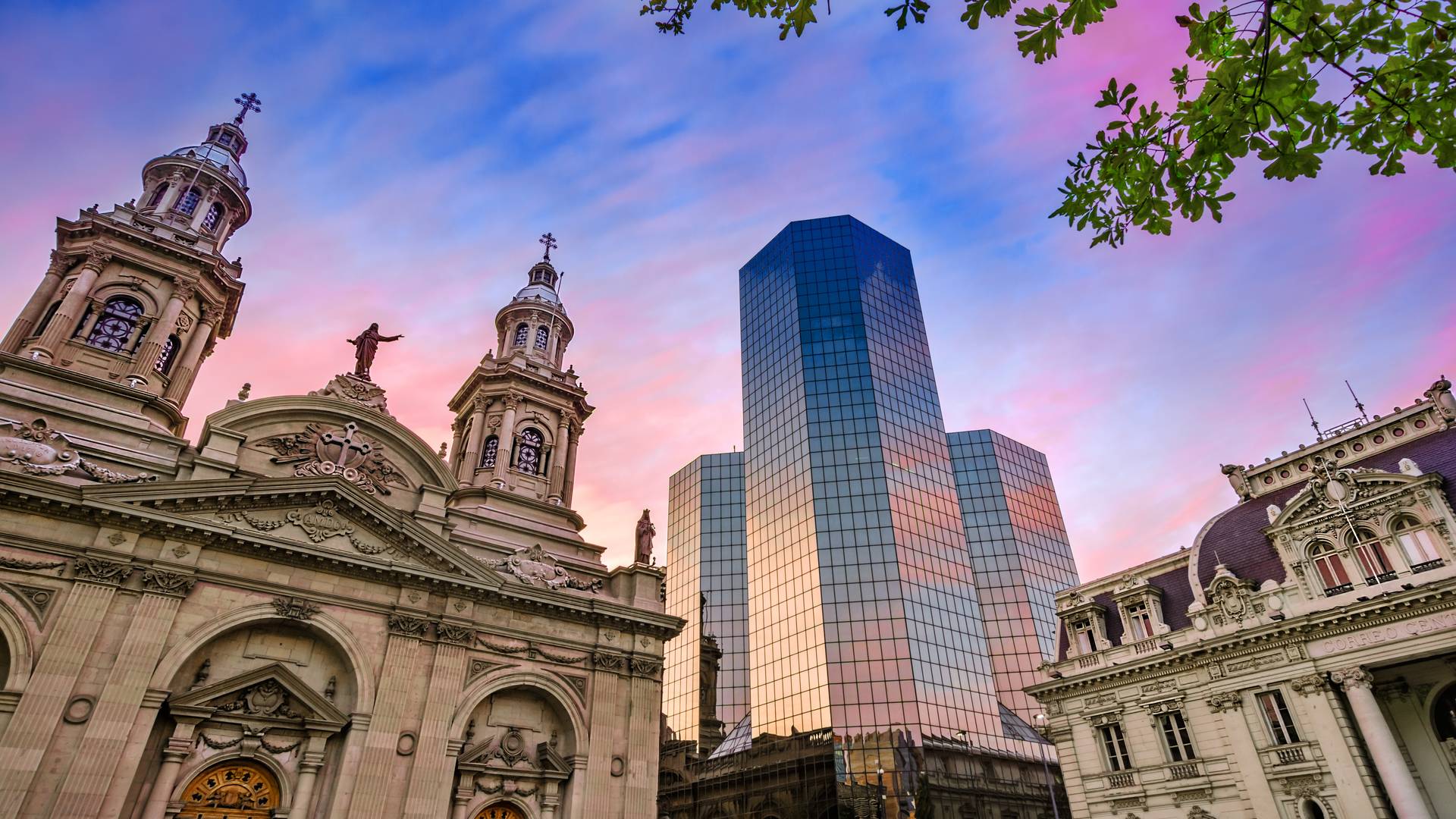 Plaza de Armas in Santiago de Chile