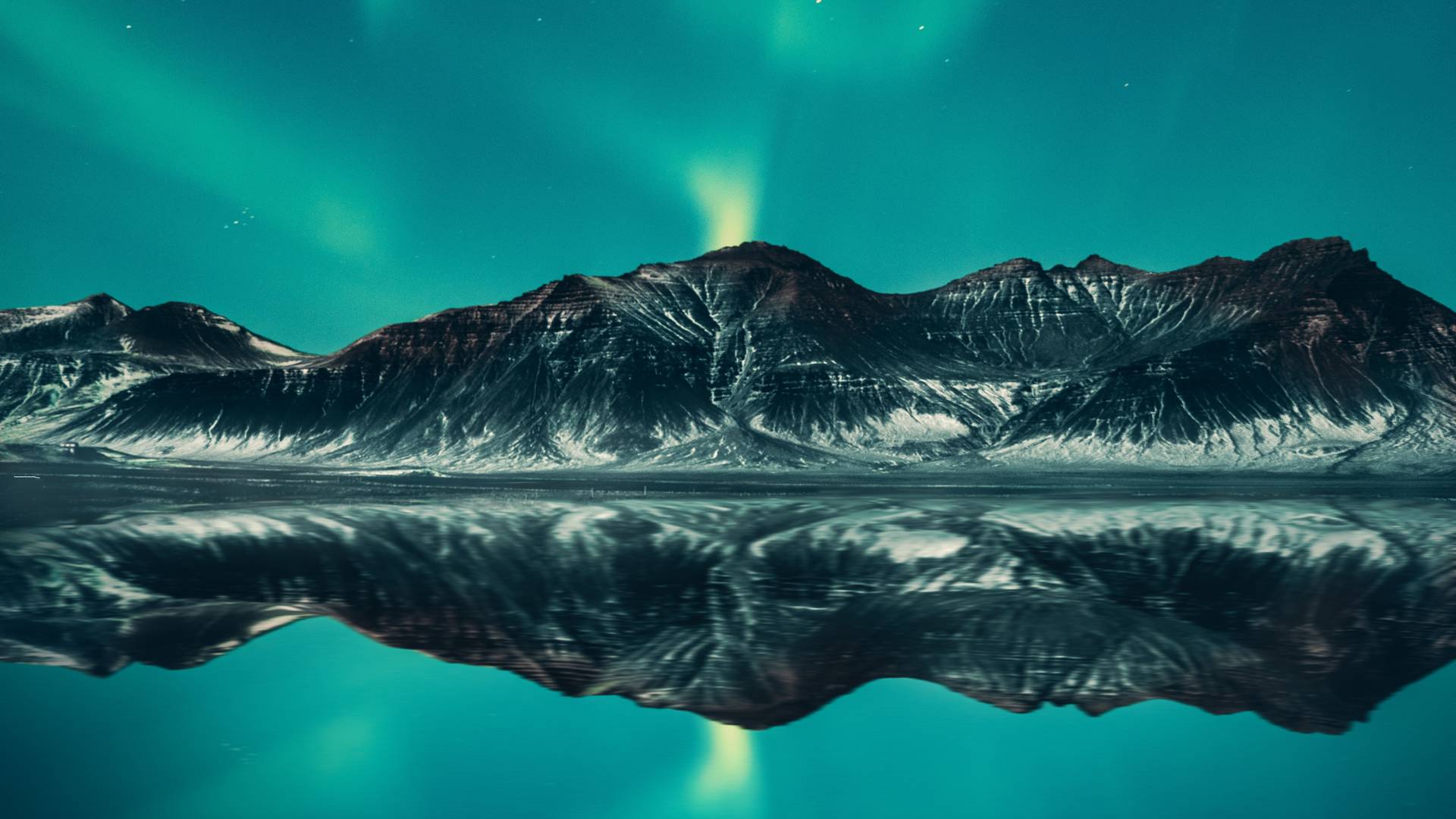 Noorderlicht op  IJsland