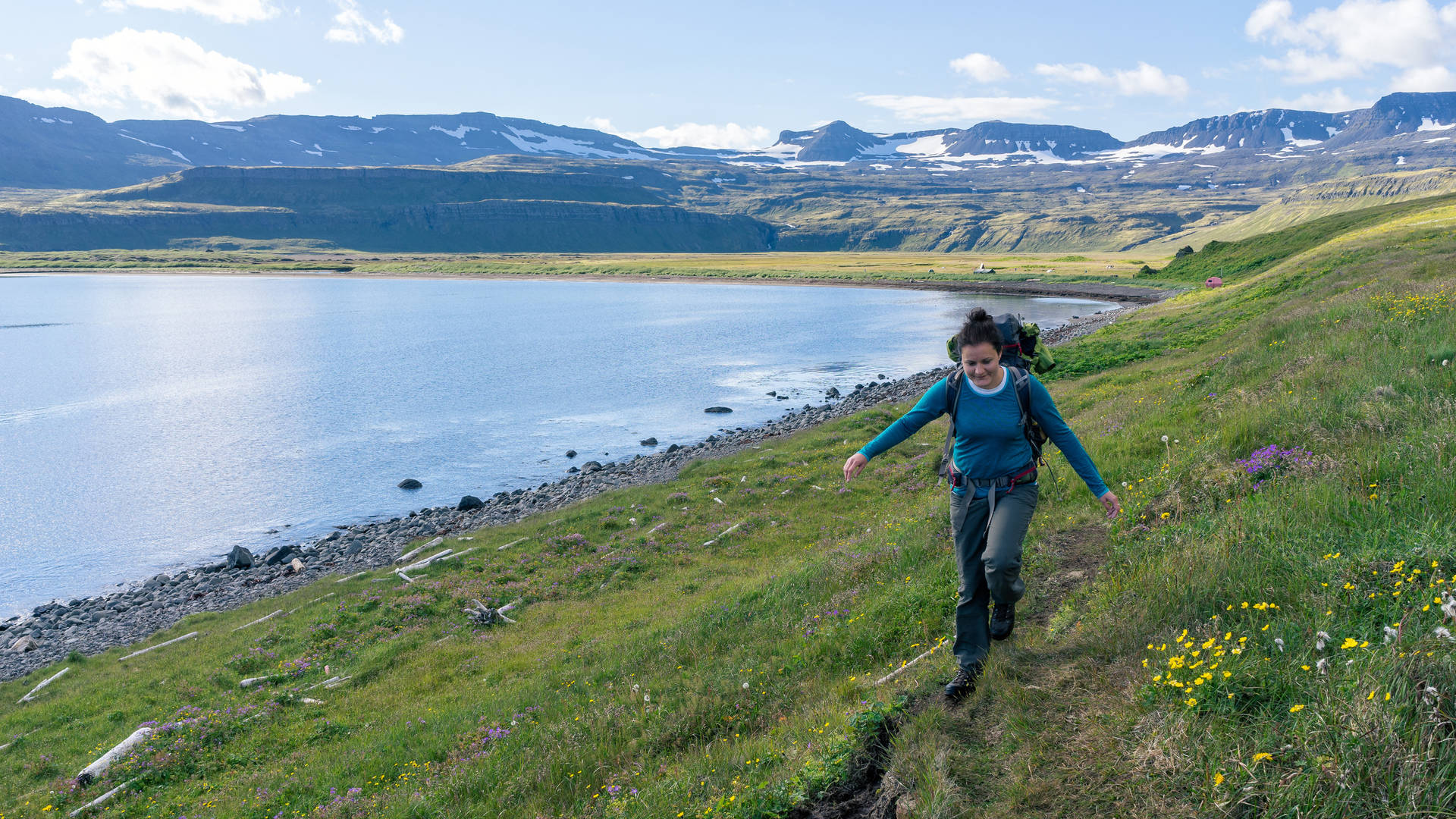 Hiken in het Hornstrandir Nature Reserve