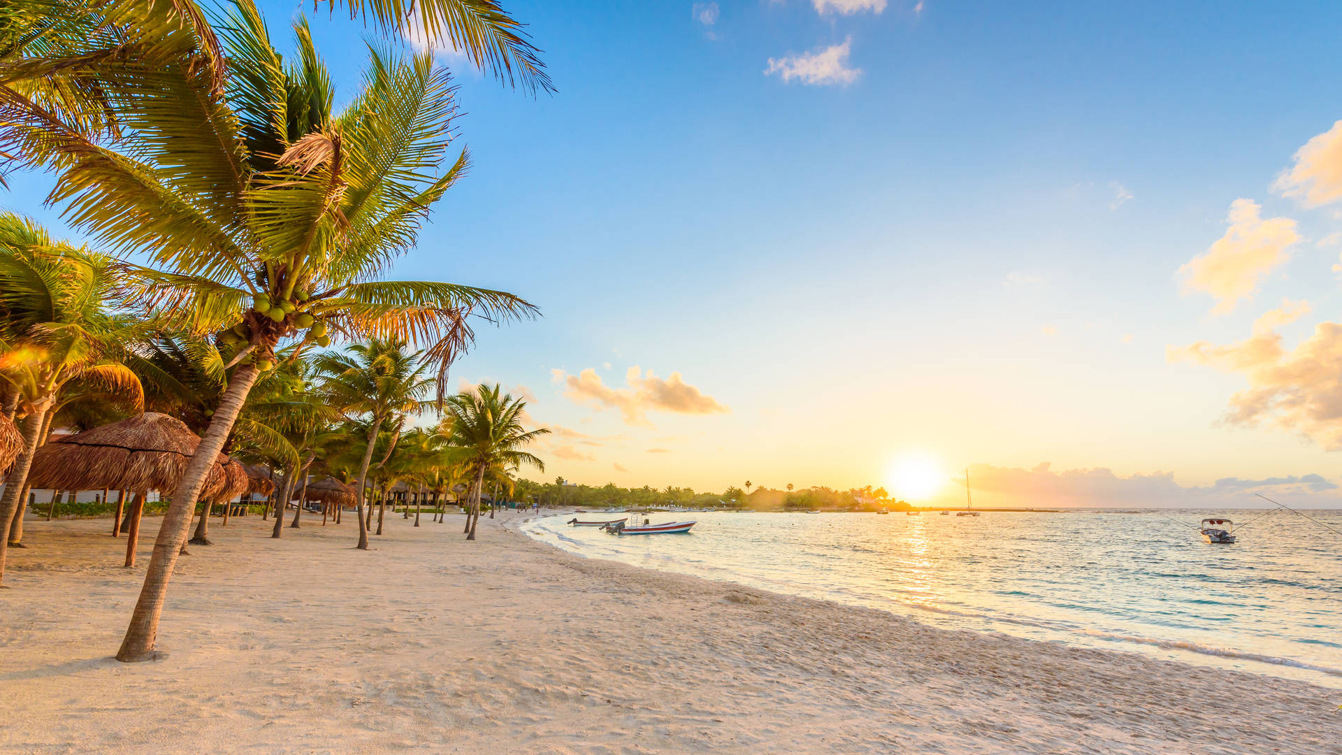 Zonsopkomst op Akumal Beach