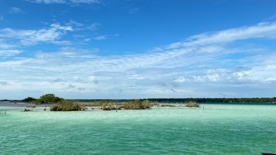 Laguna de los siete colores, Bacalar