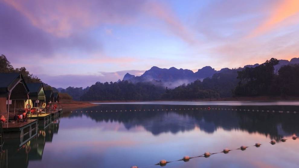 Cheow Lan Lake in Thailand