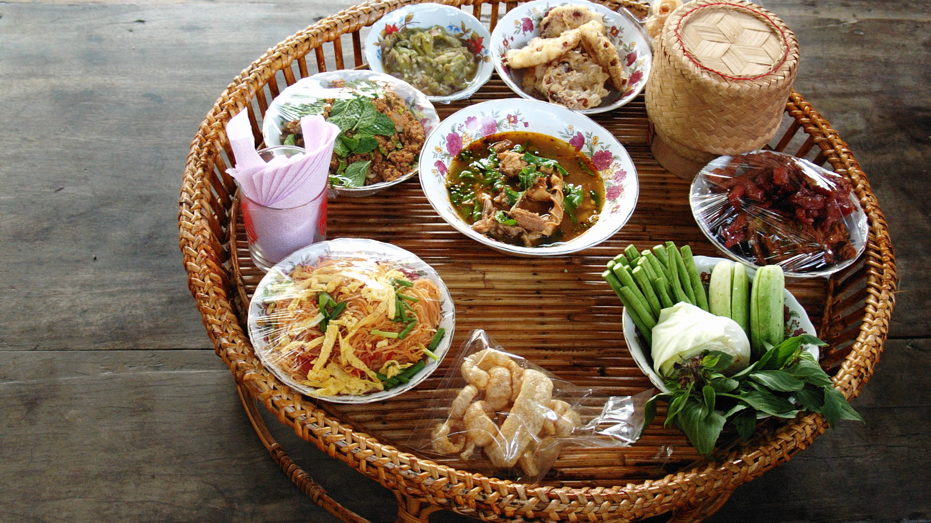 Kantoke diner, Noord-Thailand