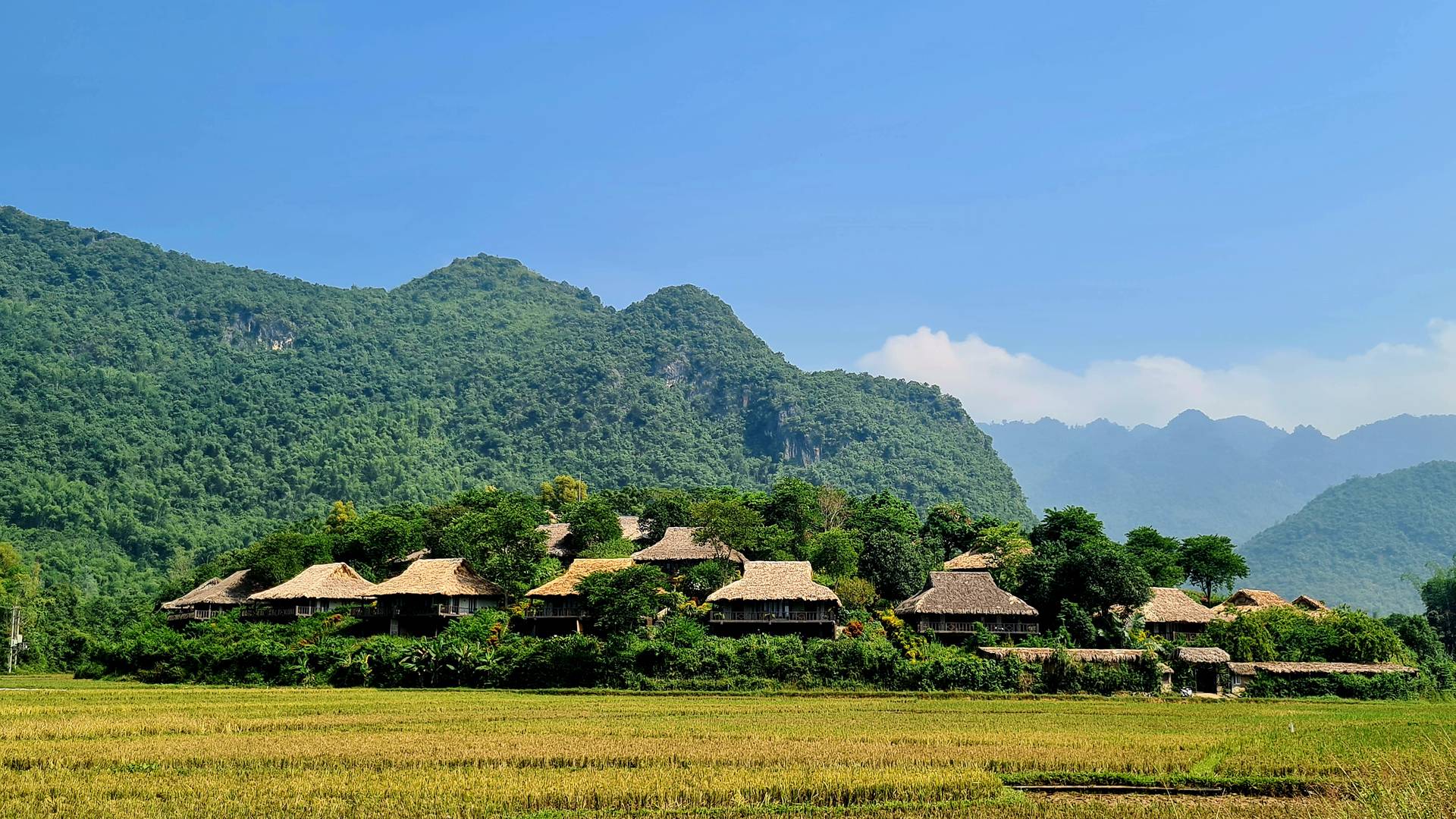 Eco lodge in Mai Chau, Vietnam