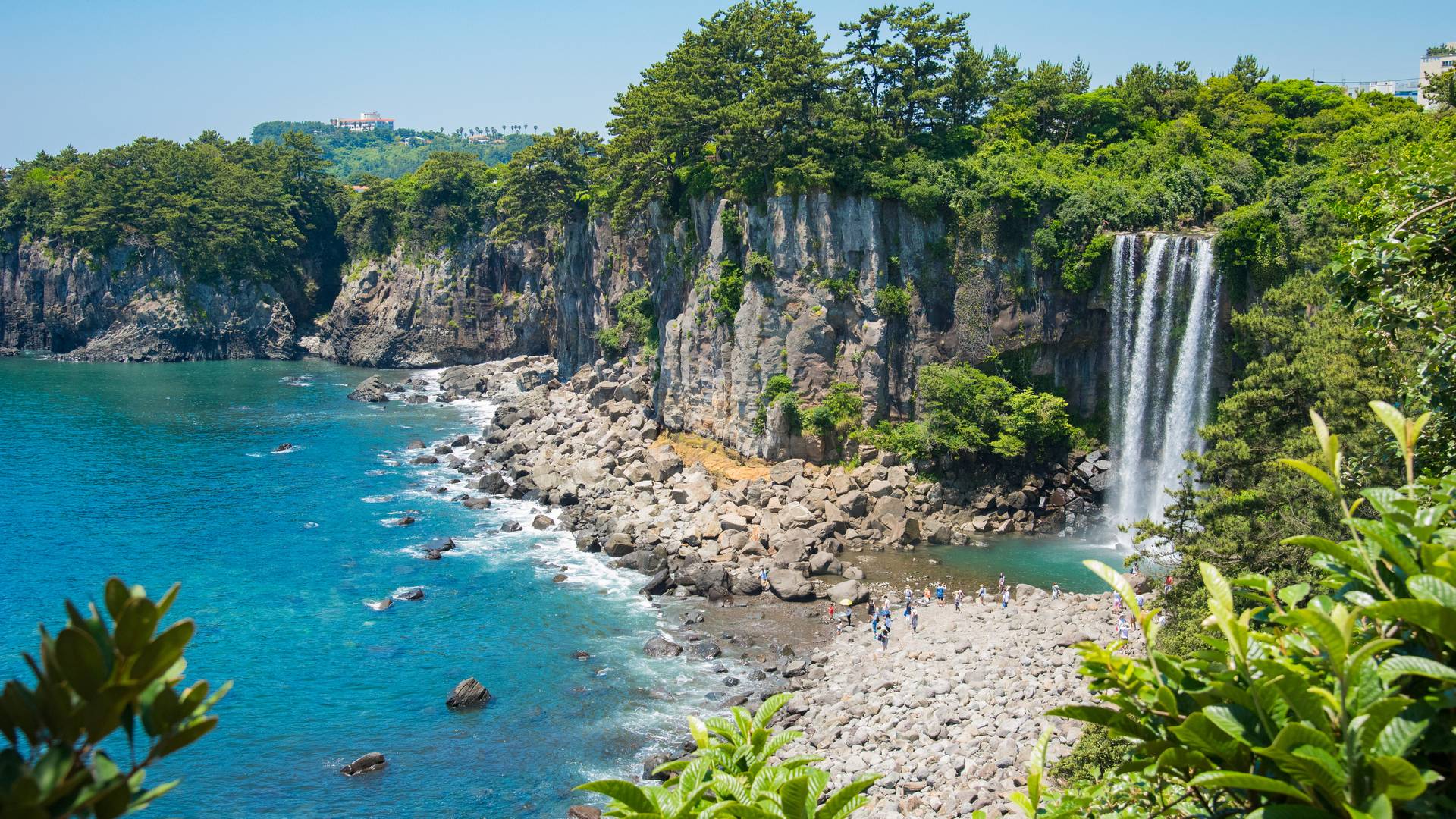 Jeongbang waterfall
