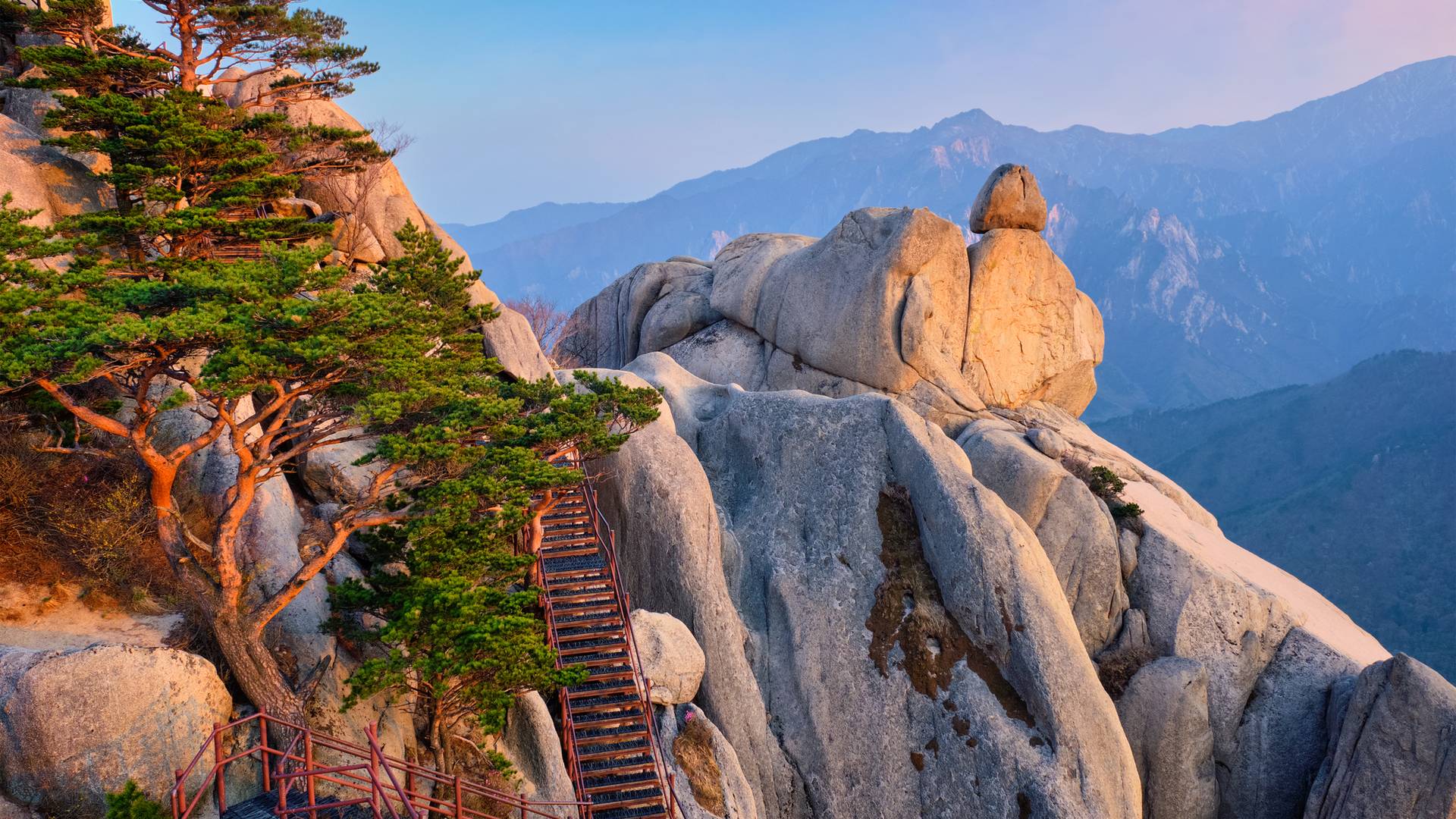 Ulsanbawi Rock in Seoraksan National Park