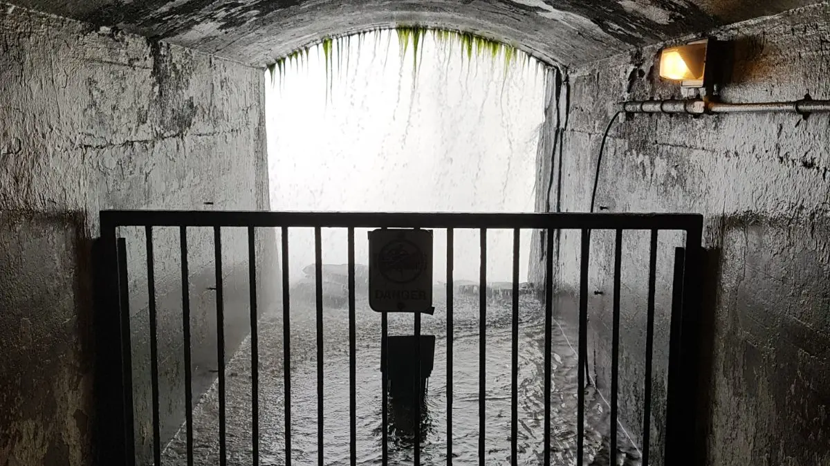 Journey behind the Falls