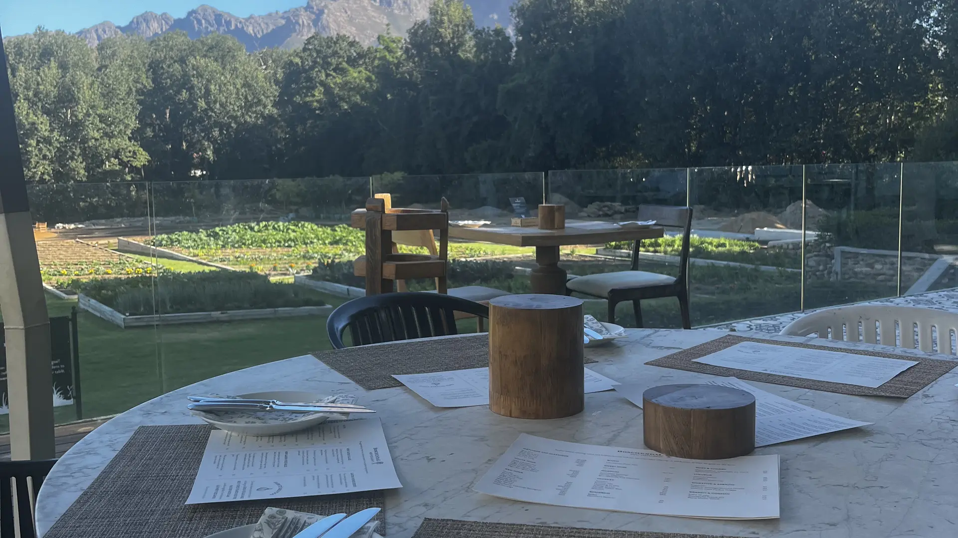 Uitzicht in Franschhoek