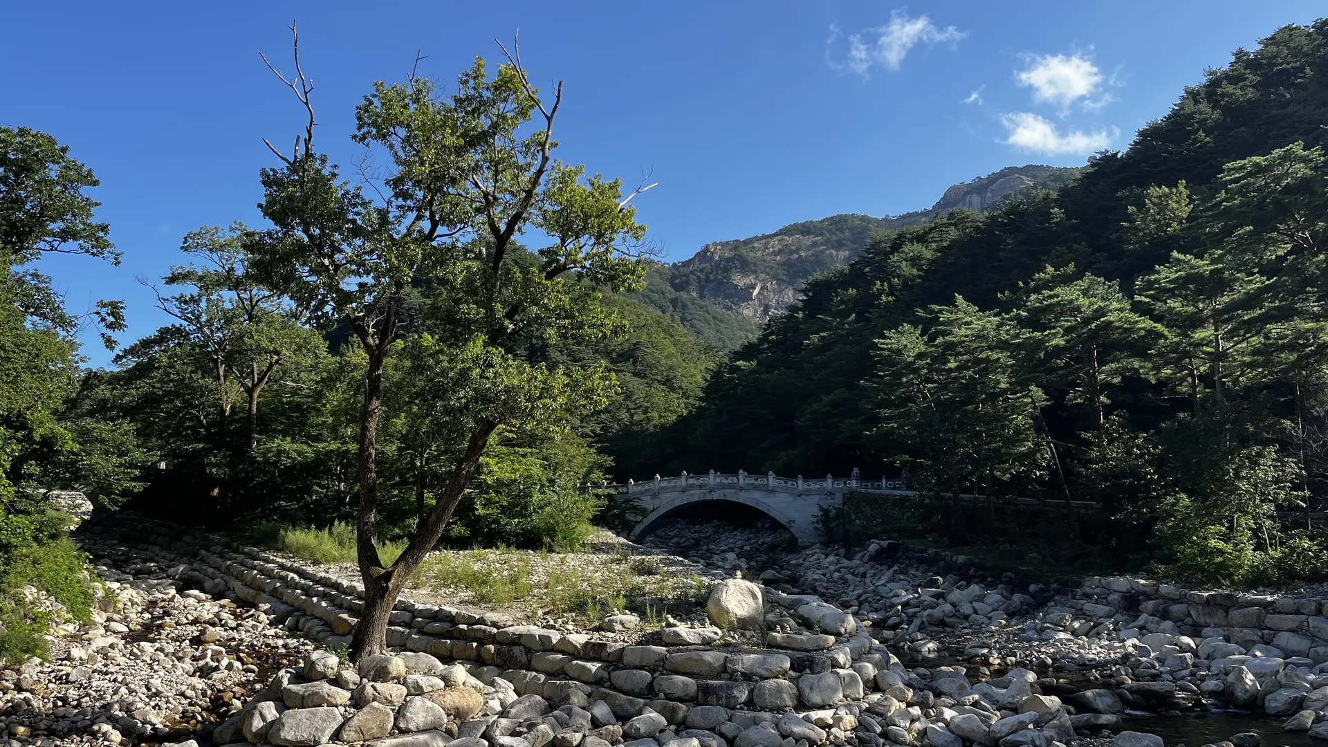 Brug in Seoraksan National Park