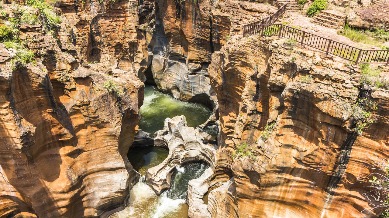 Bourke's Luck Potholes op de Panorama Route