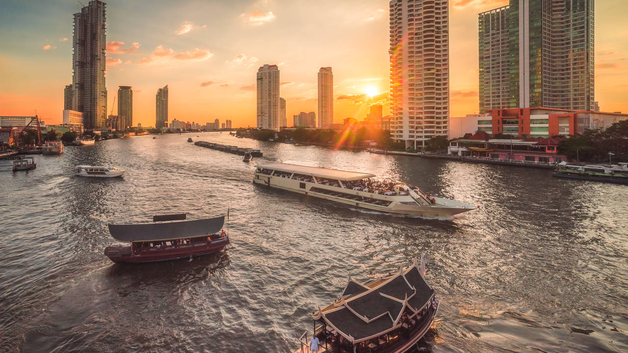 Chao Phraya River in Bangkok