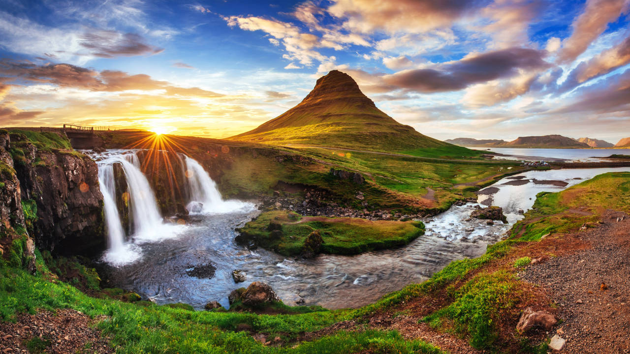 Kirkjufell waterval