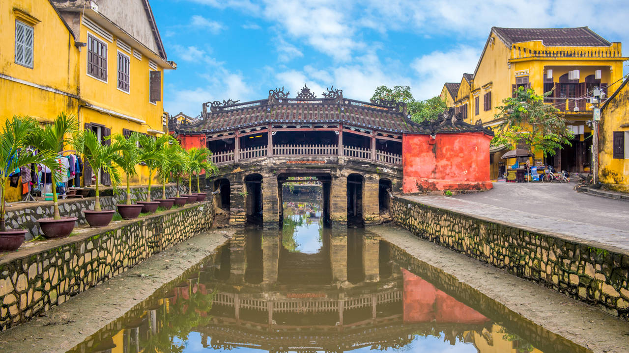 Japanse brug in Hoi An