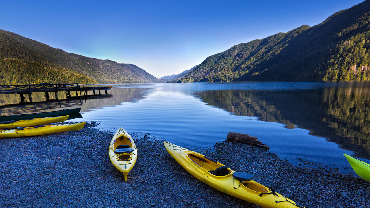 Crescent Lake, Olympic National Park