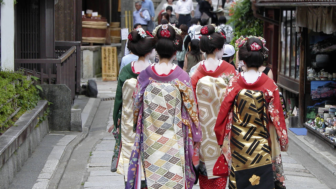 Maiko's in Kyoto